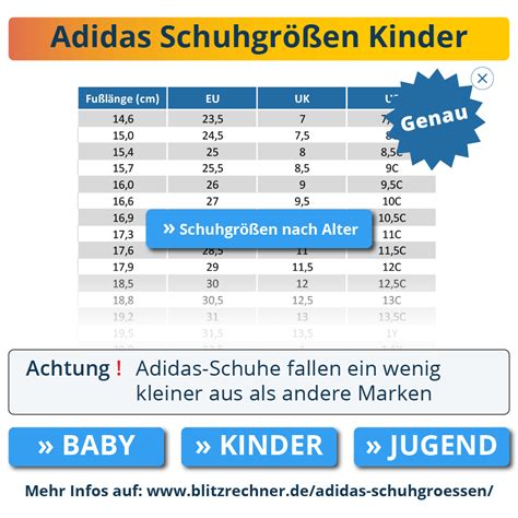 adidas schuhe kindergrößen|adidas größentabelle kinder.